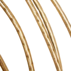 Metal Wall Mirror With Overlapping Ring Frame Gold - Olivia & May -Home Decoration Store GUEST 1af78489 130c 4459 89fa 1a9088bd87fb