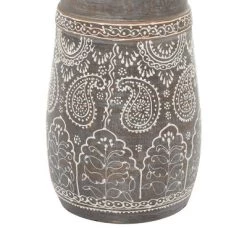 Terracotta Carved Details Table Lamp Set Of 2 Brown - Olivia & May -Home Decoration Store GUEST 1b97ffad 72db 4a0f 8ee9 a9f48a0a7286