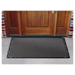 Black Solid Doormat - (2'x3'3") - WeatherTech
