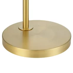 Possini Euro Design Vaile Modern 66" Tall Chairside Arc Floor Lamp Warm Gold Metal Clear Seeded Glass Shade For Living Room Reading Home -Home Decoration Store GUEST 1c2c469a ffa6 476d 840e c2048d4462cc