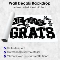 Big Dot Of Happiness Black And White Graduation Party Photo Backdrop - Wall Decals 8 Big Dot Of Happiness Black And White Graduation Party Photo Backdrop - Wall Decals -Home Decoration Store GUEST 1c96ed63 de5d 4b59 8f05 579017f1877c