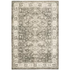 Salina Traditional Persian Style Inspired Area Rug Charcoal/Ivory - Captiv8e Designs 23 Salina Traditional Persian Style Inspired Area Rug Charcoal/Ivory - Captiv8e Designs -Home Decoration Store GUEST 1ca7a687 be1b 44b7 9e5f c4b64dece321