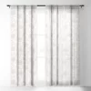 Avenie Spring Garden Collection VI 50" X 84" Single Panel Sheer Window Curtain - Society6