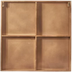 Wood Geometric Triangle Mirrored Wall Decor Light Brown - Novogratz -Home Decoration Store GUEST 20ca7190 5bf8 466e ba00 f127c1d1a830