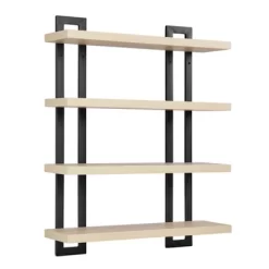 36" X 28.4" 4 Tier Floating Bracket Wall Shelf Unit - Danya B. -Home Decoration Store GUEST 2178f06b 2465 48d4 be23 534d96c5ff97