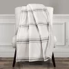 50"x60" Farmhouse Striped Throw Blanket - Lush Décor