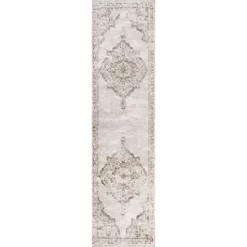 Alhambra Ornate Medallion Modern Indoor Area Rug - JONATHAN Y