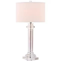 30" Nina Crystal Column Lamp Clear (Includes CFL Light Bulb) - Safavieh -Home Decoration Store GUEST 2406d163 e470 418a a4d3 8508b4d402fd