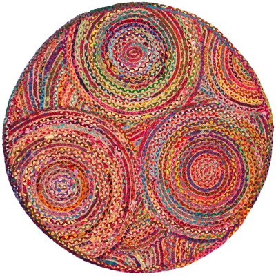 Elsie Stripe Woven Accent Rug Red - Safavieh 4 Elsie Stripe Woven Accent Rug Red - Safavieh - Image 4