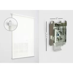 Linen Avenue Cordless 1% Solar Screen Standard Roller Shade, White, Fawn, And Sand -Home Decoration Store GUEST 24794e57 658d 4993 b380 705225f75911