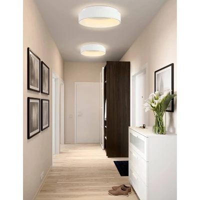 17.75" Ring Flush Mount Ceiling Light (Includes Energy Efficient Light Bulb) - JONATHAN Y 4 17.75" Ring Flush Mount Ceiling Light (Includes Energy Efficient Light Bulb) - JONATHAN Y - Image 4