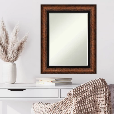 25" X 31" Beveled Vogue Bronze Wall Mirror - Amanti Art 5 25" X 31" Beveled Vogue Bronze Wall Mirror - Amanti Art - Image 5