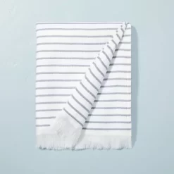 Allover Stripe Matelassé Throw Blanket - Hearth & Hand™ With Magnolia -Home Decoration Store GUEST 26735277 1a66 4cfc 8f64 420611ef0c84