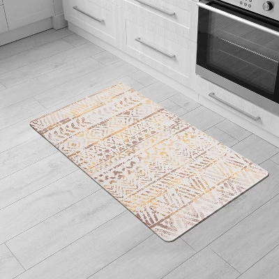 World Rug Gallery Geometric Bohemian Design Anti Fatigue Standing Mat 4 World Rug Gallery Geometric Bohemian Design Anti Fatigue Standing Mat - Image 4
