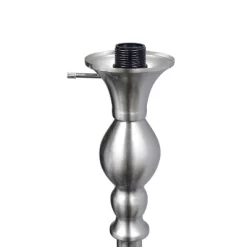 1-Light Classic Torchiere Floor Lamp With Marbleized Glass Shade Brushed Nickel - Lalia Home -Home Decoration Store GUEST 27fd547d 6096 40fb a941 6685305417de