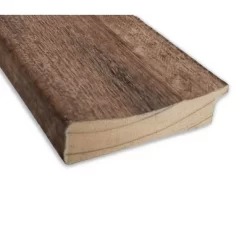 20" X 54" Non-Beveled Owl Brown Wood On The Door Mirror - Amanti Art