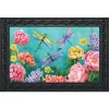 Dragonfly Garden Spring Doormat Indoor Outdoor 30" X 18" Briarwood Lane
