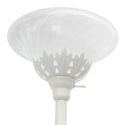 3 Light Floor Lamp With Scalloped Glass Shade White - Elegant Designs 9 3 Light Floor Lamp With Scalloped Glass Shade White - Elegant Designs -Home Decoration Store GUEST 2878381f be5c 4062 a094 3390ff100332