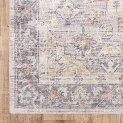 Marcel Vintage Traditional Medallion Area Rug Blue/Gold - Captiv8e Designs -Home Decoration Store GUEST 28b04b16 06ae 47a3 b36e 9aeb958ab9d5