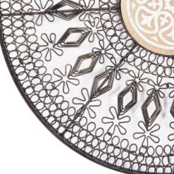 Set Of 3 Metal Plate Wall Decors With Intricate Pattern Black - Olivia & May 9 Set Of 3 Metal Plate Wall Decors With Intricate Pattern Black - Olivia & May -Home Decoration Store GUEST 2d3e8874 064e 4a7f a0d3 0d6505f7e541