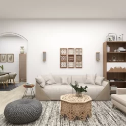 Wood Geometric Intricately Carved Wall Decor With Bells Set Of 3 Brown - Olivia & May -Home Decoration Store GUEST 2d841489 0667 4f15 b1cc f5f507f32fdd