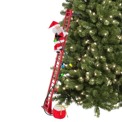 Mr. Christmas Super Climbing Santa Animated Musical Christmas Decoration 4 Mr. Christmas Super Climbing Santa Animated Musical Christmas Decoration - Image 4