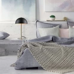 15" Luna Desk Lamp With Brass Accents Matte Black - Globe Electric