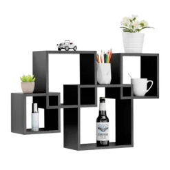 28.35" X 18" Blocchetto Intersecting Cubes Wall Shelf Unit - Danya B. -Home Decoration Store GUEST 2e4188a9 7083 4efa ae0e 5404aadc1624