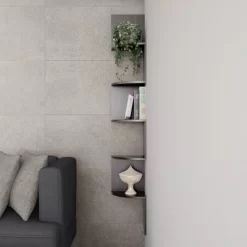 Hastings Home 5-Tier Floating Corner Shelf - Matte Espresso Brown 6 Hastings Home 5-Tier Floating Corner Shelf - Matte Espresso Brown -Home Decoration Store GUEST 2f8675d6 6999 48b9 b180 5be1cf544190