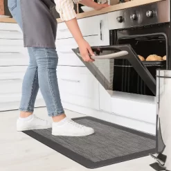 World Rug Gallery Textline Bordered Anti-Fatigue Standing Mat -Home Decoration Store GUEST 307f82c5 116f 4b51 a590 4bf36df07b75