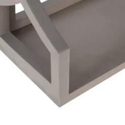 25" X 28" Raines Wood Decorative Wall Shelf Gray - Kate & Laurel All Things Decor -Home Decoration Store GUEST 30ef866d bf8a 40f6 bcf6 2fe2f928f3f1