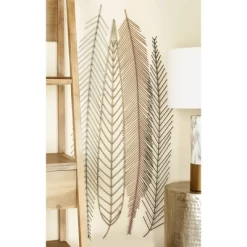 Metal Bird Feather Wall Decor - CosmoLiving By Cosmopolitan -Home Decoration Store GUEST 312c1406 f28f 446d a4c3 18740732a04c