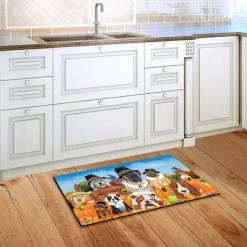 Briarwood Lane Give Thanks Dogs Thanksgiving Doormat Pet Humor Indoor / Outdoor 30" X 18" -Home Decoration Store GUEST 326f1e16 8f56 4ee7 a65d ebbe66ae22d1