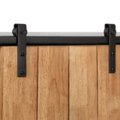 24" X 7.25" X 20" Samuels Decorative Metal Wall Cabinet Charcoal/Rustic Brown - Kate & Laurel All Things Decor -Home Decoration Store GUEST 32ab450c b0d4 4401 b9e8 4ea2557faa01