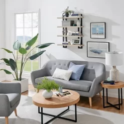 36" X 28.4" 4 Tier Floating Bracket Wall Shelf Unit - Danya B. -Home Decoration Store GUEST 32b4afa6 da43 4ec4 9dce 9b024a522118