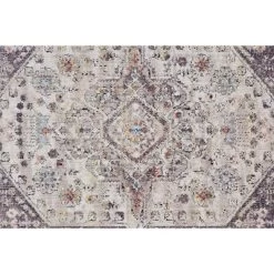 Armant Traditional Medallion, Purple/Gray/Ivory, 2' X 3' Accent Rug 15 Armant Traditional Medallion, Purple/Gray/Ivory, 2' X 3' Accent Rug -Home Decoration Store GUEST 33698aa2 8985 4304 9467 8752347c661c
