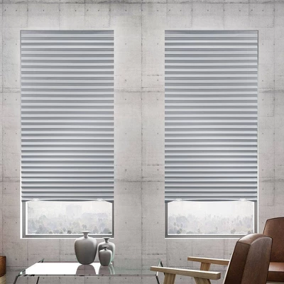 6pk Room Darkening Cordless EZ-Clip Temporary Window Shades Gray - Lumi Home Furnishings 6 6pk Room Darkening Cordless EZ-Clip Temporary Window Shades Gray - Lumi Home Furnishings - Image 6
