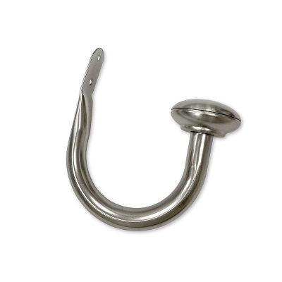 Set Of 2 (2.7"x6.5") Steel Curtain Holdbacks - Lumi Home Furnishings 5 Set Of 2 (2.7"x6.5") Steel Curtain Holdbacks - Lumi Home Furnishings - Image 5