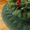 3' Aqua Shield Pine Tree Skirt Round Mat Evergreen - Bungalow Flooring