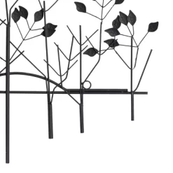 24" X 39" Traditional Metal Nature Wall Decor Brown - Olivia & May