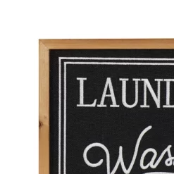 Farmhouse Linen Laundry Sign Wall Decor Set Of 2 Black - Olivia & May -Home Decoration Store GUEST 3a942abc de3d 44bf 8c6f 14d6287d0f7e