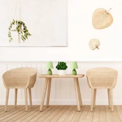 9.45" 2pk Petite Ceramic Oblong Bedside Table Desk Lamps With Matching Tapered Drum Shade Green - Creekwood Home -Home Decoration Store GUEST 3b240395 c2f9 4fbd a683 83e11850ae03