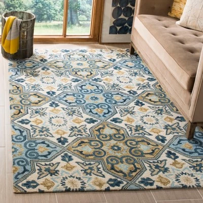 Dayna Medallion Hooked Rug - Safavieh 2 Dayna Medallion Hooked Rug - Safavieh - Image 2