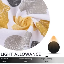 Geometric Quatrefoil Swag Valance Curtains For Windows Cotton Blend Fabric, 56" W X 36" L -Home Decoration Store GUEST 3c4d0f0e f619 4f32 a836 c29144fd45d0