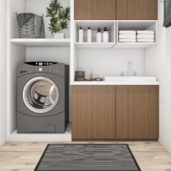 World Rug Gallery Stripe Textline Anti-Fatigue Standing Mat -Home Decoration Store GUEST 3c96b117 a6d5 4a2c b4c7 364eb67017fd