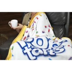 Just Funky Kellogg's Pop-Tarts Pop-Tart Large Fleece Throw Blanket | 60 X 45 Inches -Home Decoration Store GUEST 3d1dc661 0b50 4f67 96fb 799f7032a14a