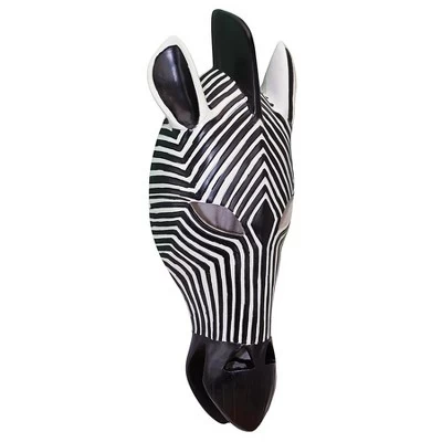 Design Toscano Zebra Mask 1 Design Toscano Zebra Mask