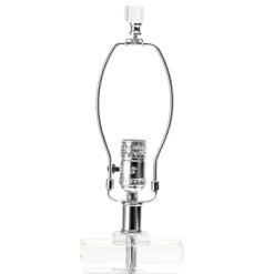 NuLOOM Toledo 25" Crystal Table Lamp Lighting - Clear 25" H X 9" W X 15" D -Home Decoration Store GUEST 3f06a1c8 f1ef 4ce3 8133 13477a0d5f02