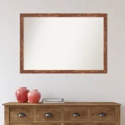 39" X 27" Non-Beveled Fresco Light Pecan Wood Wall Mirror - Amanti Art 13 39" X 27" Non-Beveled Fresco Light Pecan Wood Wall Mirror - Amanti Art -Home Decoration Store GUEST 3f37a1f1 7074 4e45 9920 2b4b1a47502b