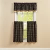 Park Designs Farmhouse Star Lined Layered Valance 72” X 16”